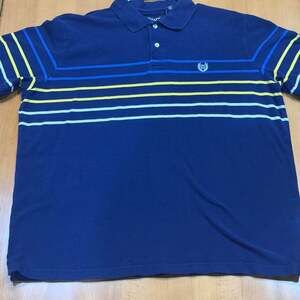 Chaps striped short sleeve polo